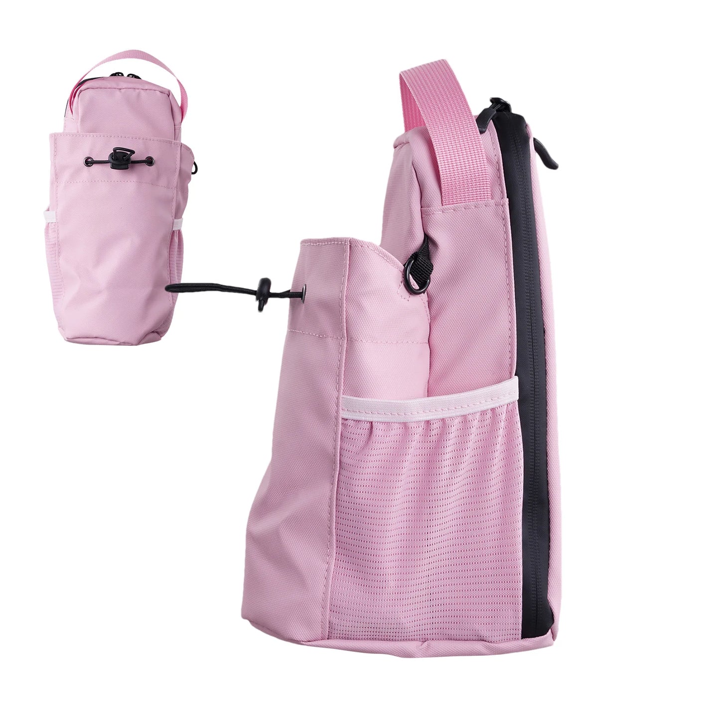 Magnetic Crossbody Gym Bag - Pink