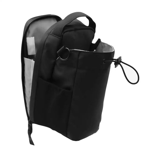 Magnetic Crossbody Gym Bag - Black