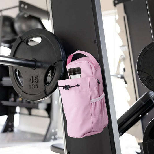 Magnetic Crossbody Gym Bag - Pink